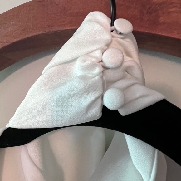 Misha Costantina Draped Turtleneck Satin Gown - Picture 7 of 7